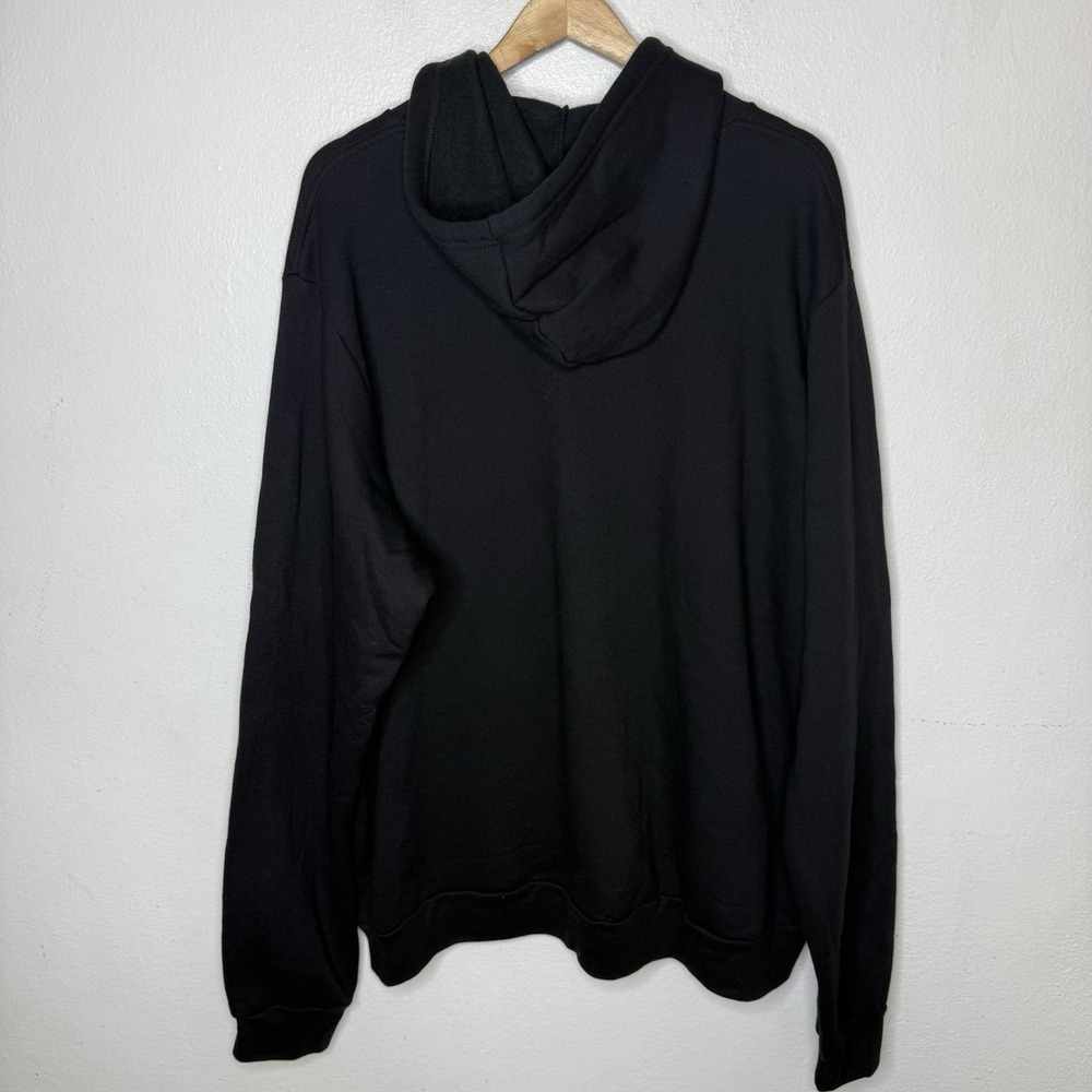 The Chosen Three Fish Hoodie Black Teal Sweatshirt Size 3X - Picture 5 of 9